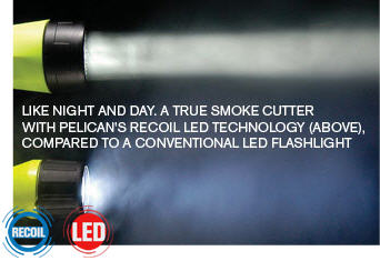 Pelican Little ED 3610 Recoil LED Photoluminescent Flashlight