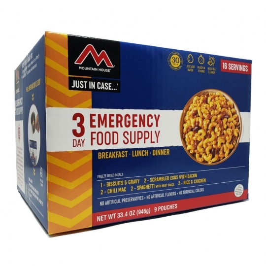 Mountain House 3 Day Emergency Food Supply