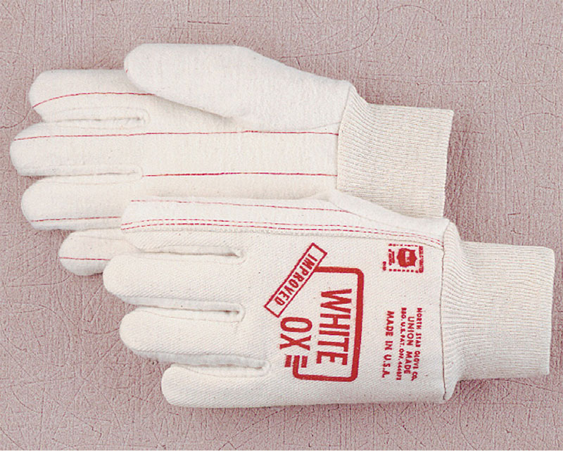 north star white ox gloves